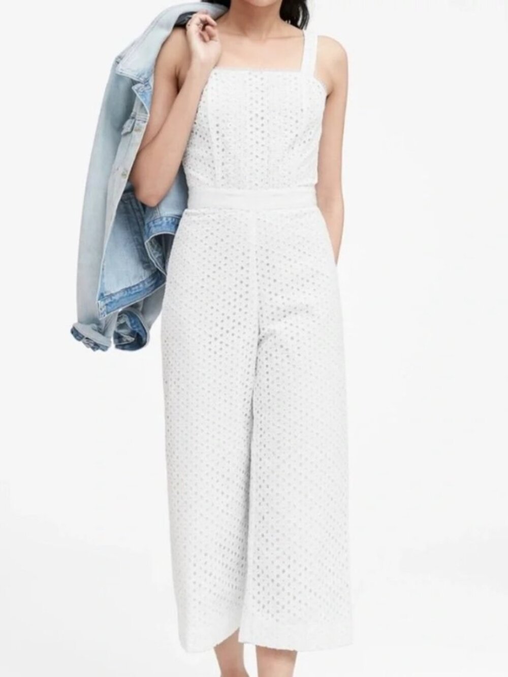 BANANA REPUBLIC WIDE LEG JUMPSUIT (SIZE 6)